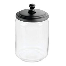 Modern Glass Bathroom Vanity Countertop Storage Organizer