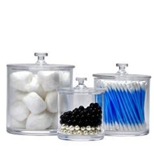 Easyway Multifunctional Acrylic Jars – Plastic Jars – Great Home Decor Pieces