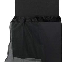 Black Double Laundry Hamper with Lid