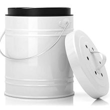 Compost Bin Dishwasher Safe Bucket Charcoal Filters