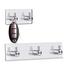 Self Adhesive Wall Robe Key Coat Towel Hooks