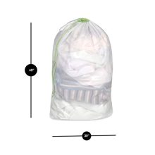 Smart Design Jumbo Heavy Duty Mesh Laundry Bag