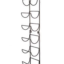 SODUKU Towel Rack Wall Mounted Metal Wine Rack Towel Shelf