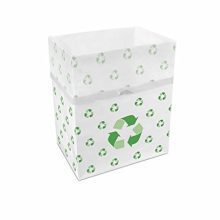 Disposable Sanitary Trash Cans & Recycling Bins