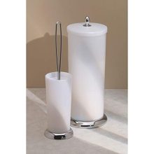 Holder Canister with Storage for 3 Extra Rolls of Toilet Tissue