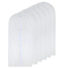 HomeClean Garment Bag Clear 24'' x 54'' Long Dress