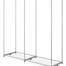 Wardrobe Clothes Storage Organizer Closet with Hanging Rack