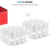 Underbed Christmas Ornament Storage Box With Lide