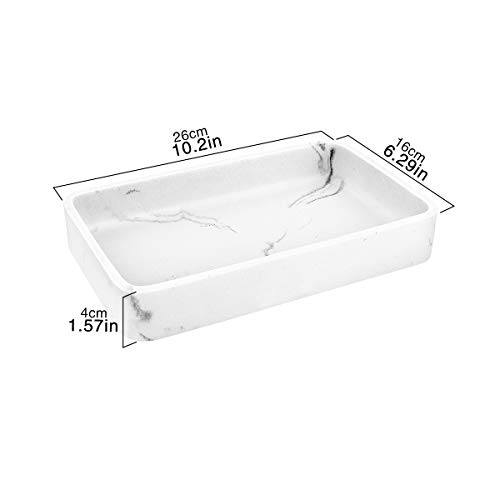 Jewelry Organizer Resin Vanity Tray