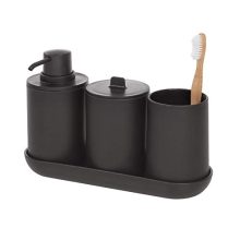 Matte Black Canister Jar with Lid: The Stylish Solution for Your Home Organization Needs! 🖤