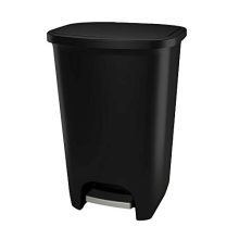GLAD 74L Extra Capacity Plastic Step Can