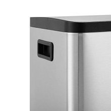 SONGMICS Trash Can, 11.9 Gal Pedal Garbage Can