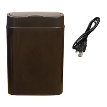 USB Rechargeable Slow Close Smart Trash Can