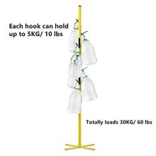 Lehom Modern Metal Coat Rack Free Standing
