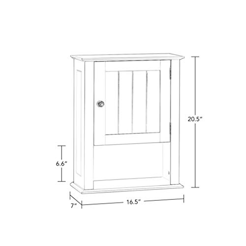 Ashland Collection Single Door Wall Cabinet