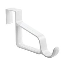 mDesign Modern Over Door Valet Hook - Multi Hanging Storage Organizer
