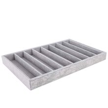 Autoark Ice Velvet Stackable Jewelry Tray Showcase