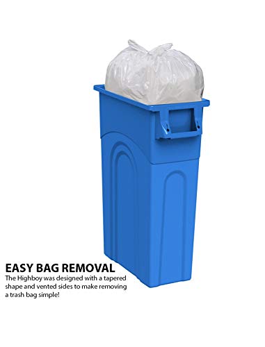 🗑️ Highboy 23-Gallon Slim Recycling Bin – Perfect for Tight Spaces and Effortless Waste Management