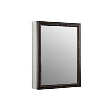 Aluminum Bathroom Medicine Cabinet with Oil-Rubbed