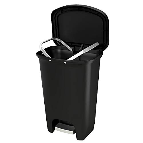 GLAD Plastic Step Trash Can with Clorox Odor Protection