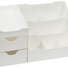 Mantello Makeup Organizer - Vanity Box with Drawers for Cosmetics