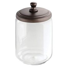 Glass Bathroom Vanity Countertop Storage Organizer