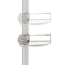 Tension Pole Shower Caddy Stainless Steel