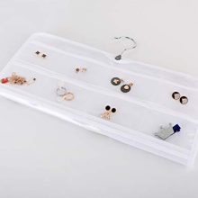 Dual-Sided Non-Woven Hanging Jewelry Organizer