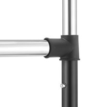 Whitmor Adjustable 2-Rod Garment Rack