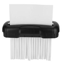 Efficient Home Office Shredder - Safeguard Your Privacy with 6-Sheet Electric Paper and Credit Card Strip Cut Destroy Shredder! 🔒
