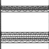 24 inch x 36 inch Certified Black Epoxy 4 Shelf Kit