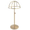Greneric Modern Metal Hat Rack Dome Shape Cap Stand