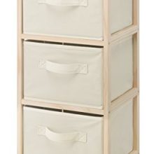 Whitmor 3 Drawer Wood Chest Natural Pine