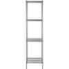 18 inch x 24 inch Chrome Wire 4 Shelf Kit