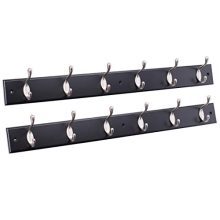 BirdRock Home Hook Coat and Hat Rack