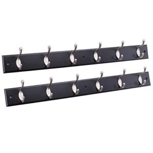 BirdRock Home Hook Coat and Hat Rack