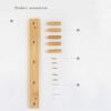 Modern Wall Mounted Coat and Hat Rack