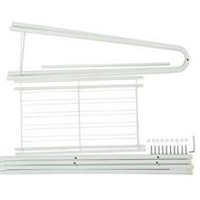 JEROAL Clothing Garment Rack, Coat Organizer Storage Shelving Unit