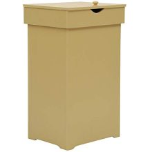 Country Style Garbage Can Wooden Trash Can