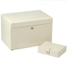 WOLF London Medium Jewelry Box, Cream