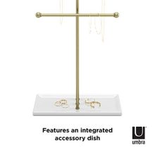 Umbra Trigem Hanging Jewelry Organizer Tiered Tabletop