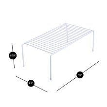 Smart Design Cabinet Storage Shelf Rack