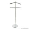 Mind Reader Stainless Steel Valet Suit Rack Stand