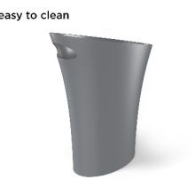 Umbra Skinny Sleek & Stylish Bathroom Trash