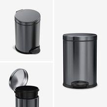 simplehuman, Black 4.5 Liter / 1.2 Gallon Trash Can