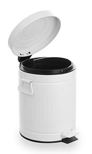 BINO Stainless Steel 1.3 Gallon / 5 Liter Trash Can