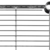 14 inch x 24 inch Chrome 4 Shelf Kit with 64 inch Posts.