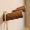 HomeDo Wooden Coat Hooks Wall Mounted