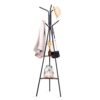 HOUSE DAY Entryway Coat Rack Stand Metal Coat Tree