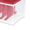 Sterilite Clear Christmas Light and Garland Holiday Storage